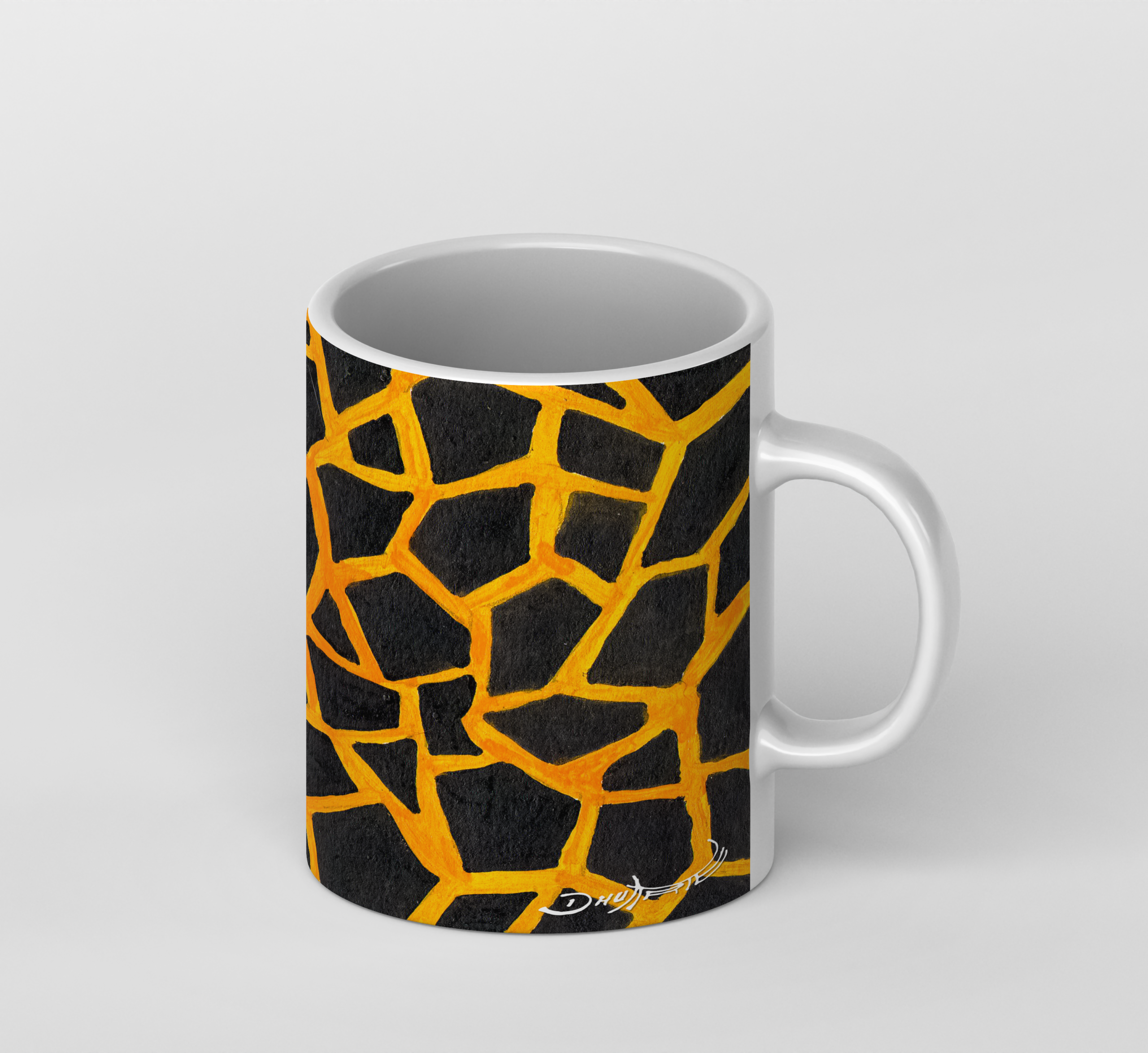 Caneca Artística - Estampa Girafa - Imagem 4