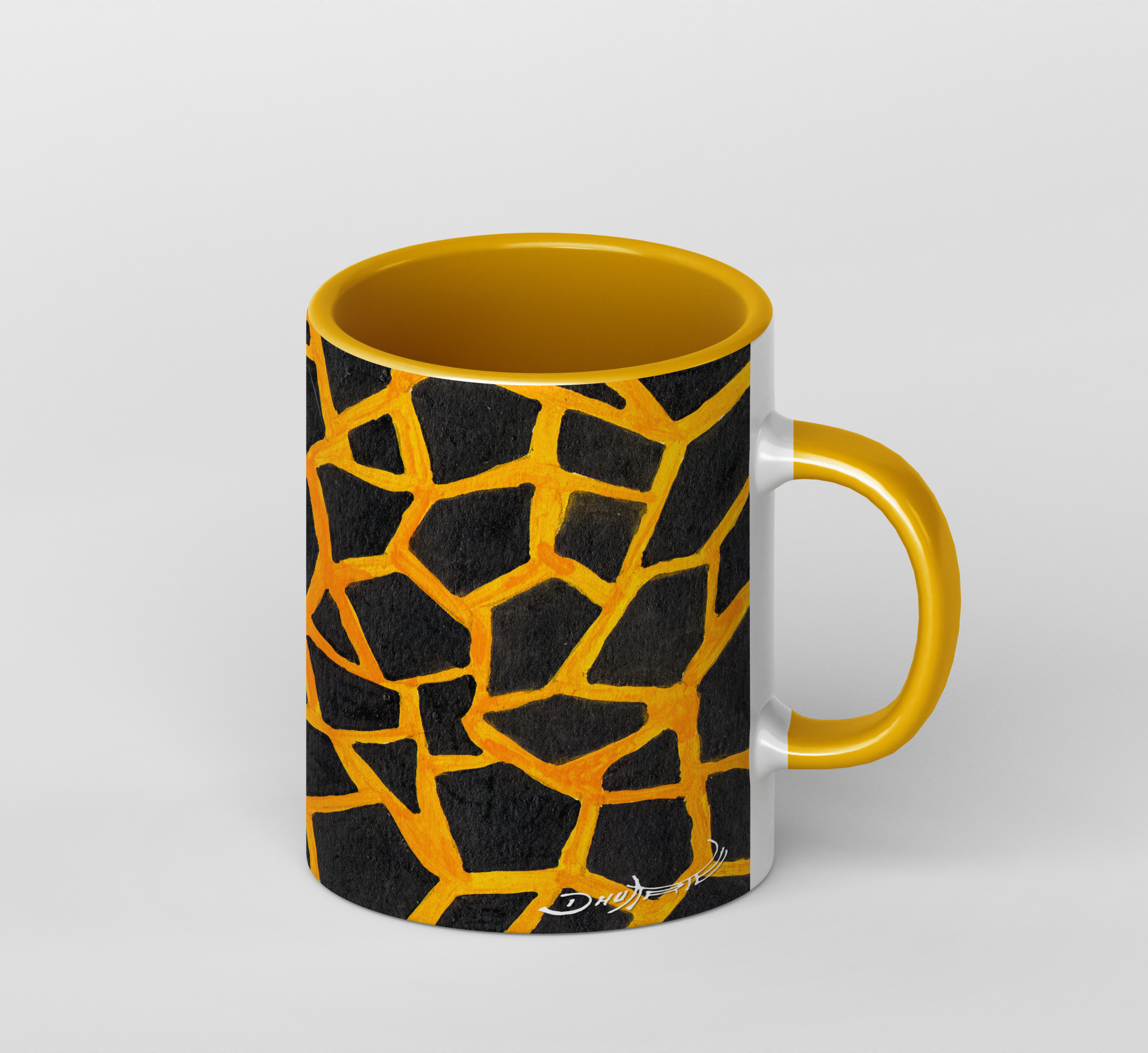 Caneca Artística - Estampa Girafa