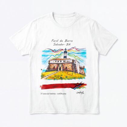 Camiseta — Farol da Barra — Salvador/BA (versão 2)