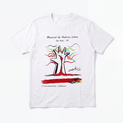 Camiseta — Memorial da América Latina — São Paulo/SP (versão 2)