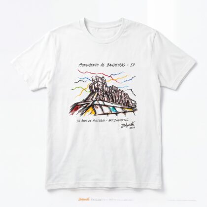 Camiseta — Monumento às Bandeiras — São Paulo/SP