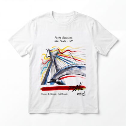 Camiseta — Ponte Estaiada — São Paulo/SP