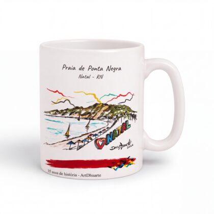 Caneca — Praia de Ponta Negra — Natal/RN
