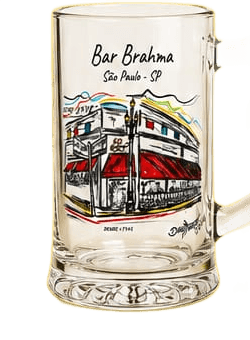 Caneca de Chopp — Bar Brahma — São Paulo/SP